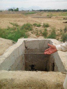 Main Hole of under ground drain