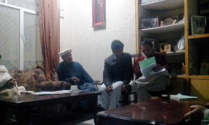 meeting with MNA NA 09 Mardan  disscusing illegal occupied schools issues
