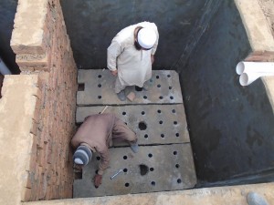 Construction of Waste Water Treatment Unit (WWTU) at boys school in Barakai Camp of Afghan refugees with support of SDC