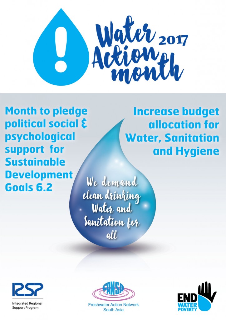 Water Action Month 2017 IRSP