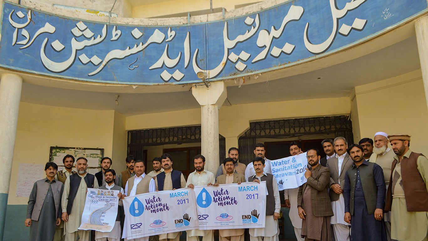 Water Action Month at TMA Mardan